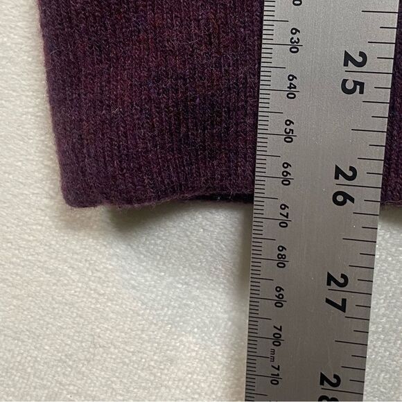 Kuhl Chanti Fleece 1/4 Zip Long Sleeve Wool Blend Pullover Wine Color Size XL - Picture 12 of 12